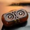 Owl Magnetic Push Card Stress-Relieving Fidget Slider with Fingertip Gyroscope for Anxiety Relief Mechanical Slider Spinner Toy