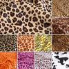100x150cm Short Plush Fabric Leopard Tiger Cow Pattern Fabric For Diy Garment Sofa Cover Toy Carpet Sewing Patchwork Accessories