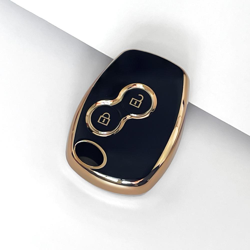 Чехол для ключей от машины с 2 кнопками для Renault Megane Modus Espace Laguna Duster Logan DACIA Sandero Captur Fluence Clio Kangoo Scenic