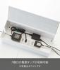 Yamazaki Jitsugyo Cable Box Web L Brown W40 xx Power Tap Cable Storage 2708 Приблизительно. Д15,5 В14,5см