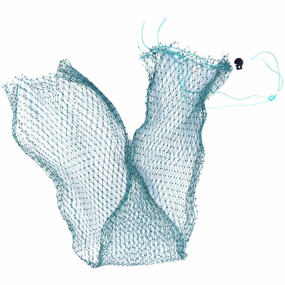 Nylon Foldable Tool Dip Drift Shrimping Net Fishing Cage Minnow Mesh Fishing Bait Trap Fishing Net