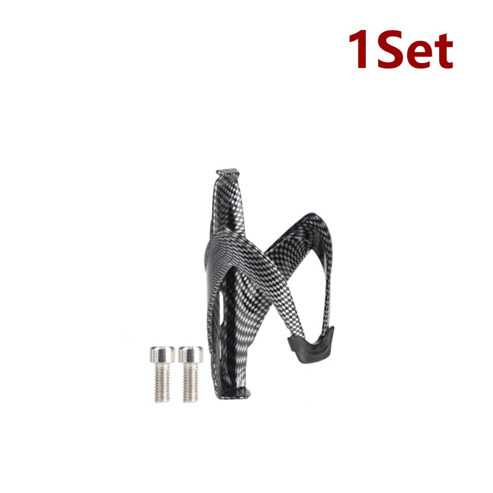 1-5Set Full Carbon Fiber Bicycle Ultralig Water Bottle Cage MTB Road Bike Bottle Holder for Portable Outdoor Cycling Equipment