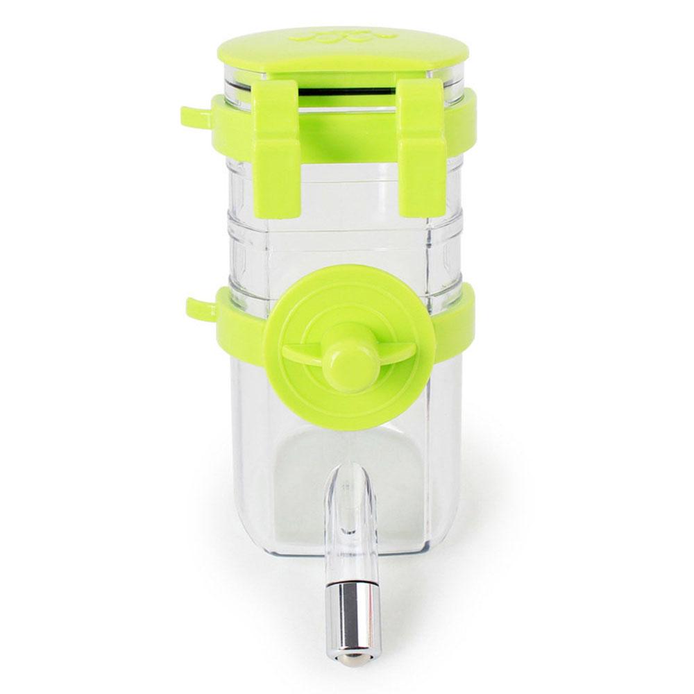 Hanging Pet Water Dispenser - Wall-Mounted Dog & Cat Water Bottle, Leakproof Hanging Drinker for Crates/Cages,