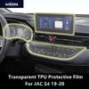 Для JAC S4/JS4 19-20 Автомобильный интерьер Центральная консоль Прозрачная ТПУ Защитная пленка Антицарапина Ремонтная пленка Аксессуары Модификация