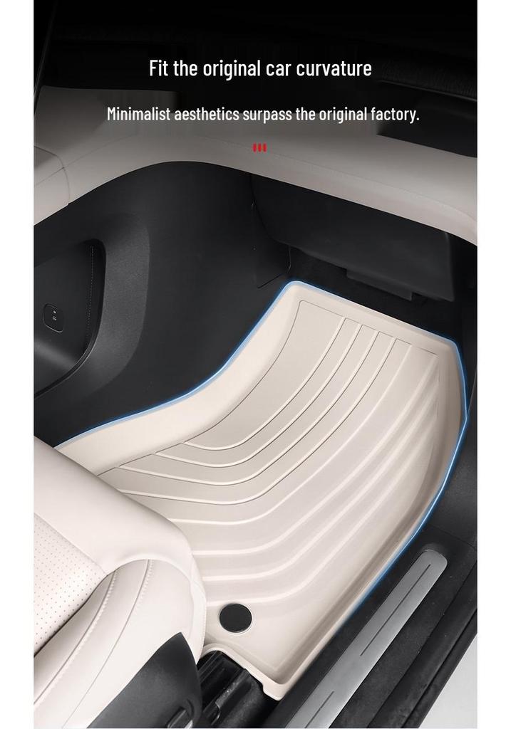 Полные коврики для пола автомобиля из ТПЭ для NIO ES6, EC6, ET5T 23-25