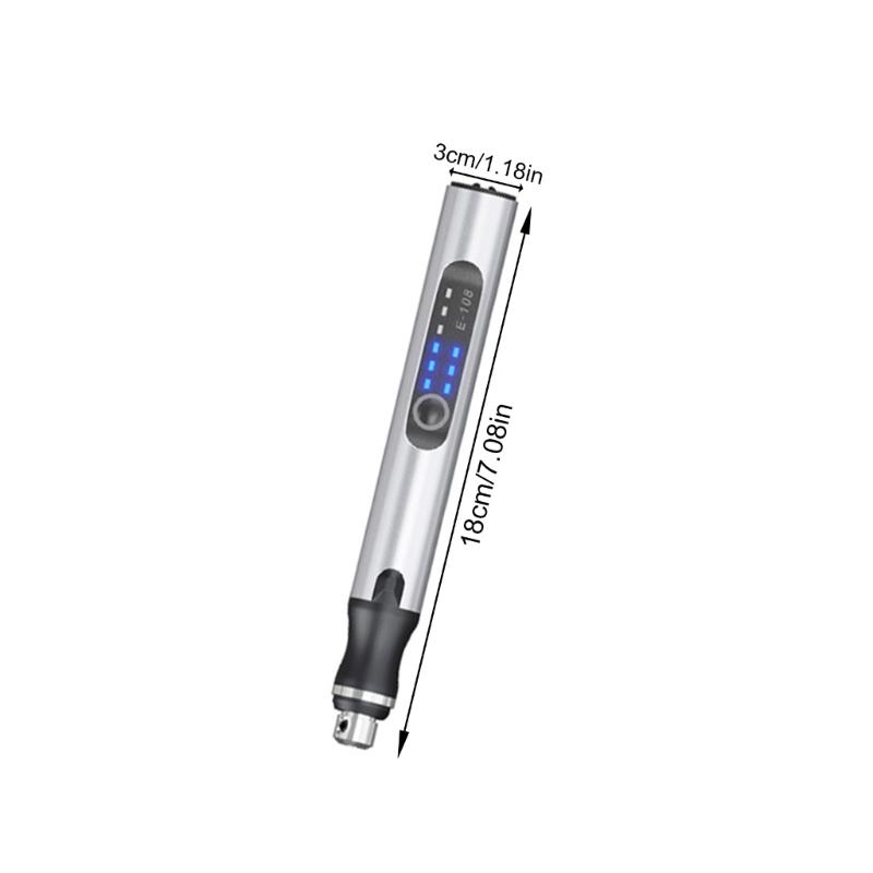 Ротационный гравировальный инструмент-ручка с 3 скоростями, эргономичный дизайн, для изготовления ювелирных изделий, DIY-проектов и художественных работ