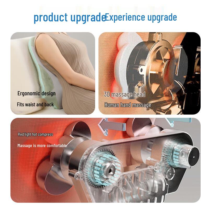 Портативный массажер для поясницы и спины R3