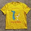 Yellow Eero Saarinen Tulip Chair Dog TShirt Funny Dog Graphic Vtg Unisex T-Shirt