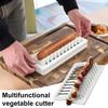 Слайсер для колбасы, овощерезка для яиц, бананов, клубники, лезвие из нержавеющей стали, многофункциональные кухонные гаджеты