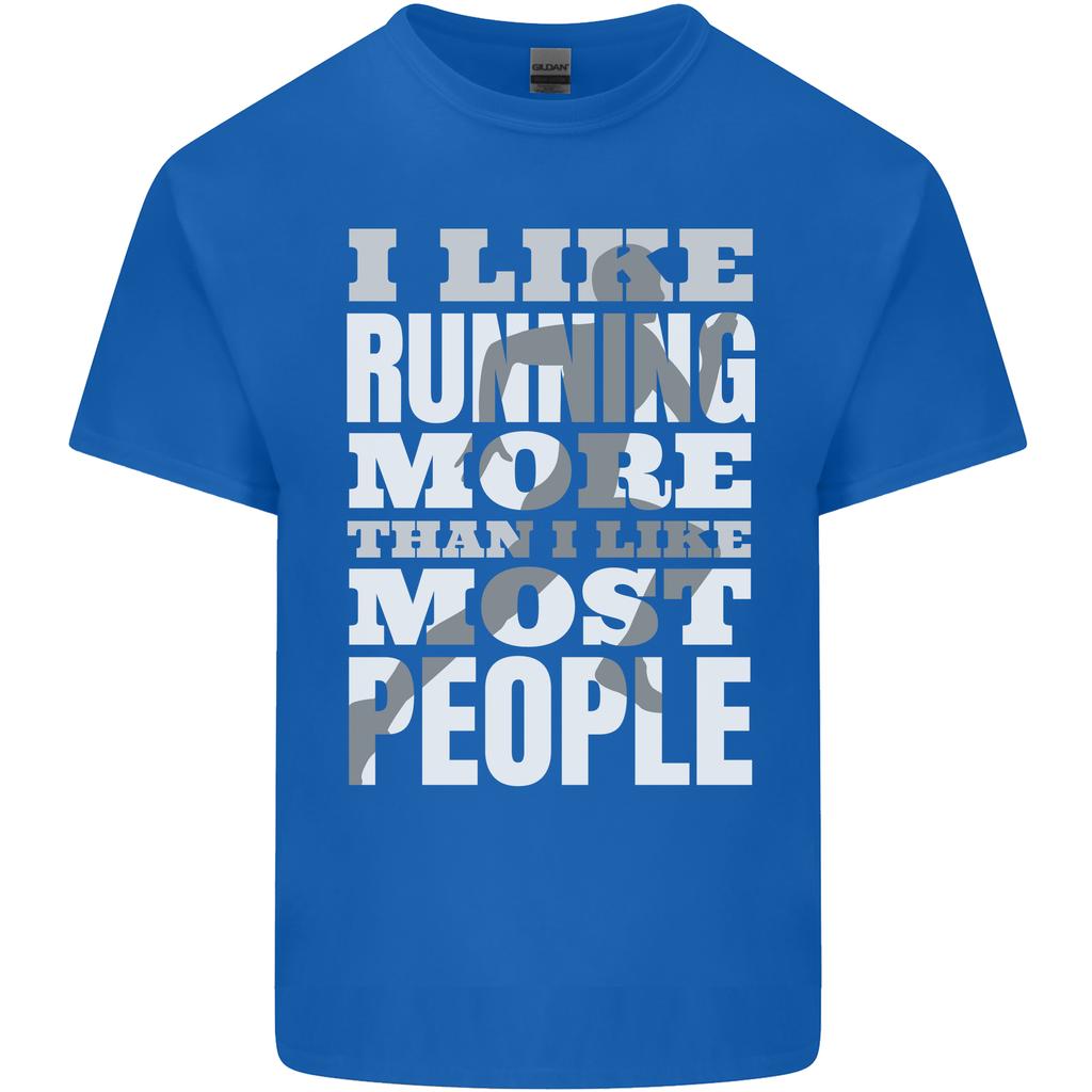 I Like Running Cross Country Marathon Runner Unisexs Light Cotton TShirt