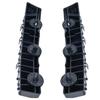 For Nissan Rogue X-Trail 2014 2017 2019 Pair Left Right Front Bumper Bracket Beam Mount Support Grille Guide Bracket Retainer 622224BA1A 622234BA1A