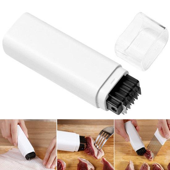 Инструмент для резки мяса из нержавеющей стали с крышкой Креативный кухонный резак