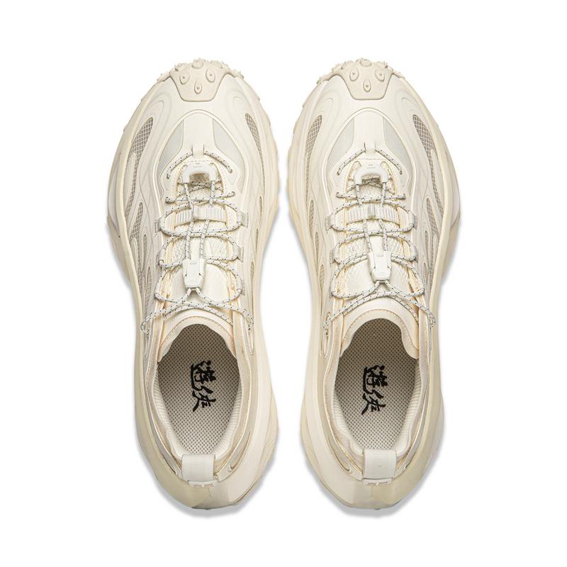 Мужские беговые кроссовки Li Ning Ranger, низкие, бежево-коричневые AZGW311-1