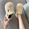 Модные женские новые повседневные модные пляжные сандалии легкие сандалии из ЭВА для хождения по воде с нескользящей толстой подошвой увеличивают размер женской обуви