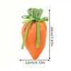 1PC Candy Bags Gifts Wrapping Bags Party Fabric New Arrivals Carrot Bags Easter Egg Bunny Multi-Style