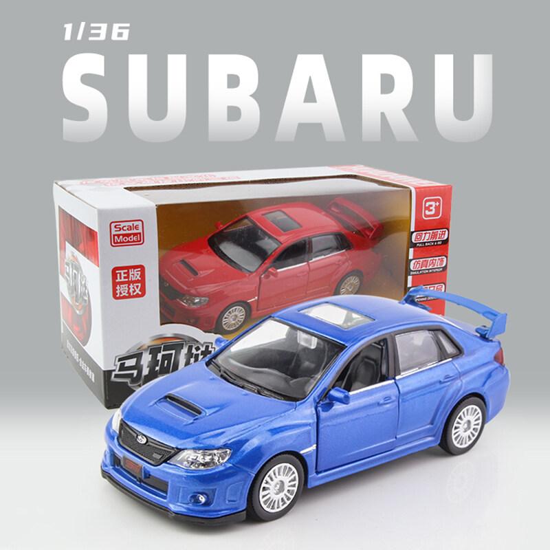 1/36 Subaru Impreza WRX STI литые под давлением модели автомобилей, игрушки для подарков, коллекции, украшения
