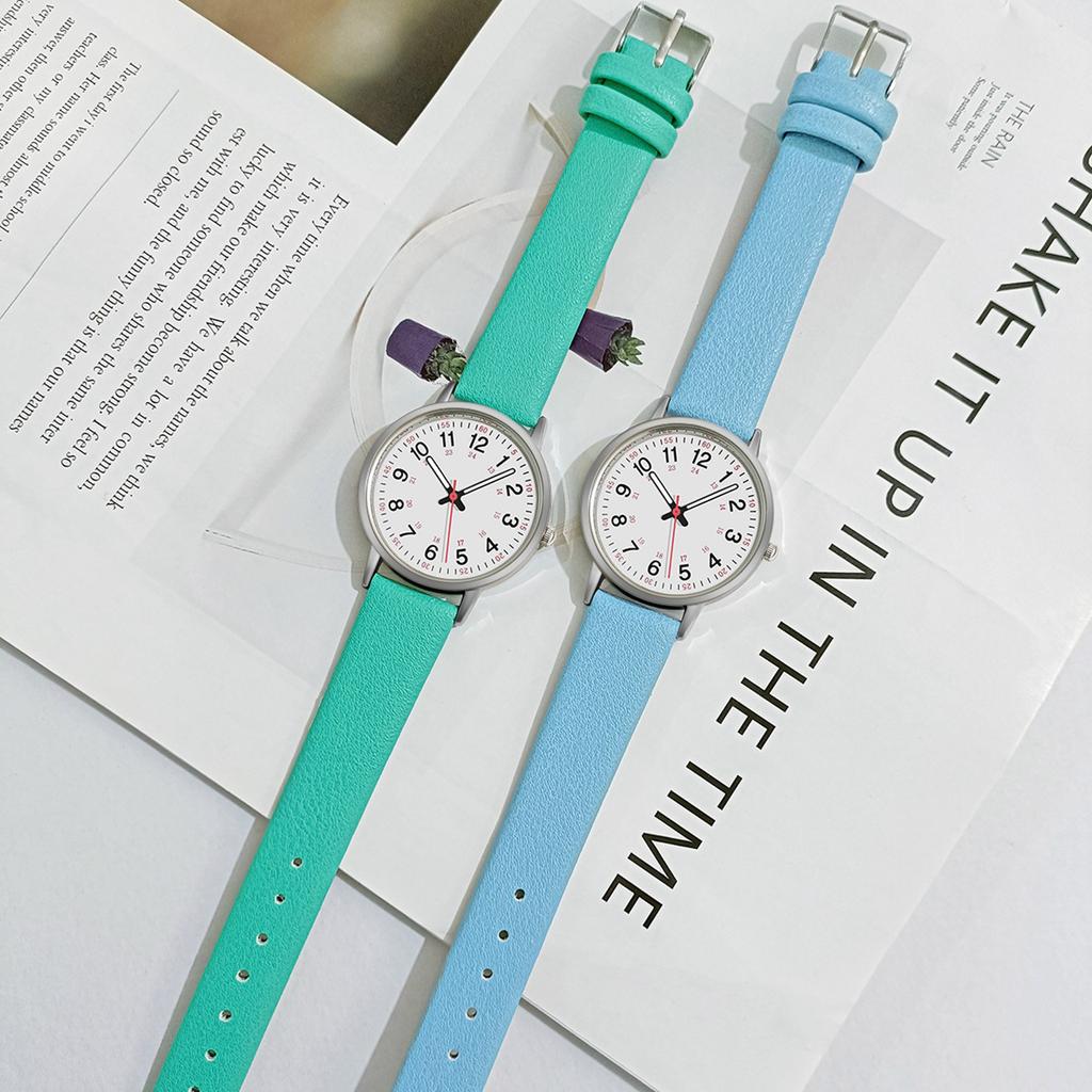 Женские часы с кварцевым циферблатом, цифровые часы со светящимся указателем, часы для женщин и девочек