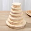 Wooden Bottle Sealing Caps Compatible Wood Lids Wide Mouth Cover Mason Jar Lid Canning Storage