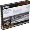 Rubicon Models RUBICON MODELS 1/56 Picket Fence Set Plastic Model RB3002