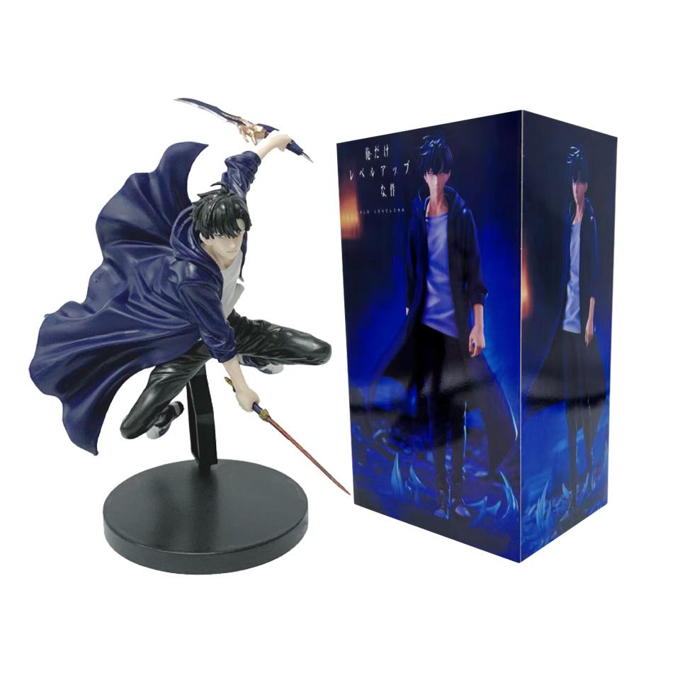 Shadow King Anime Action Figure - Sung Jinwoo & Cheng Xiaoyu Handheld Model Desktop Ornament Collectible Gift