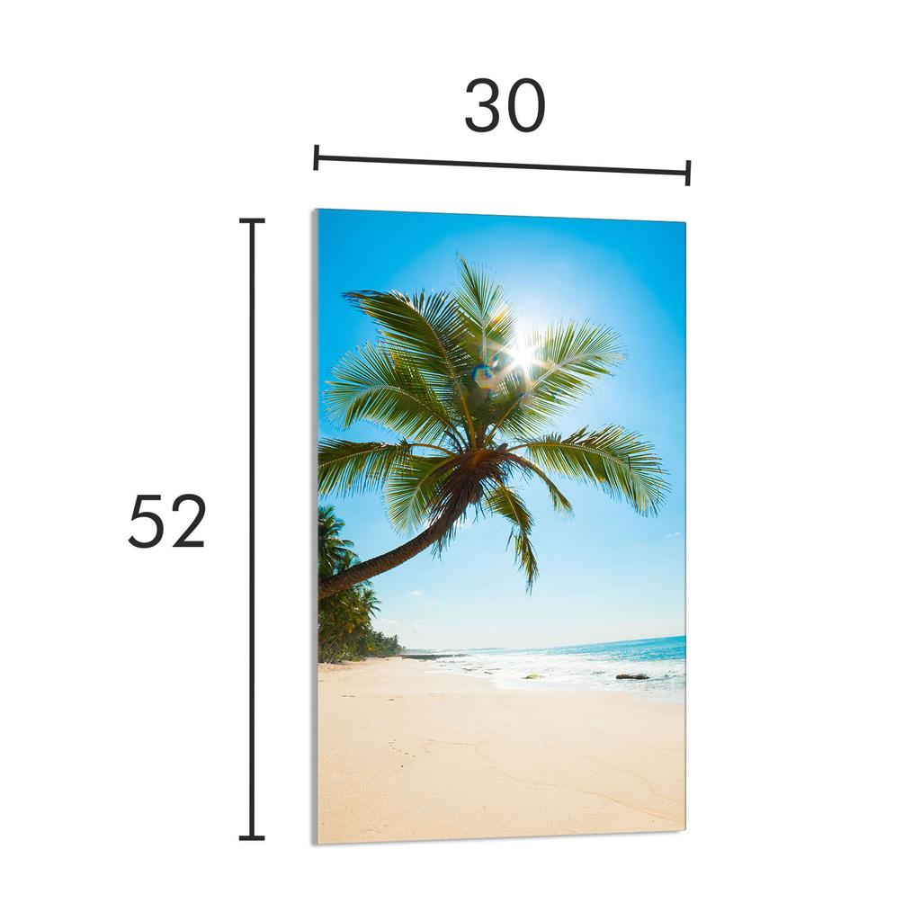 SZKLANA DESKA DO KROJENIA 30x52 Plaża