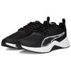 Puma Infusion Sport Simple Fabric Shock Absorption Non-Slip Wear-Resistant Low-Top Training Running Shoes Men Sneaker Black White 377893-01
