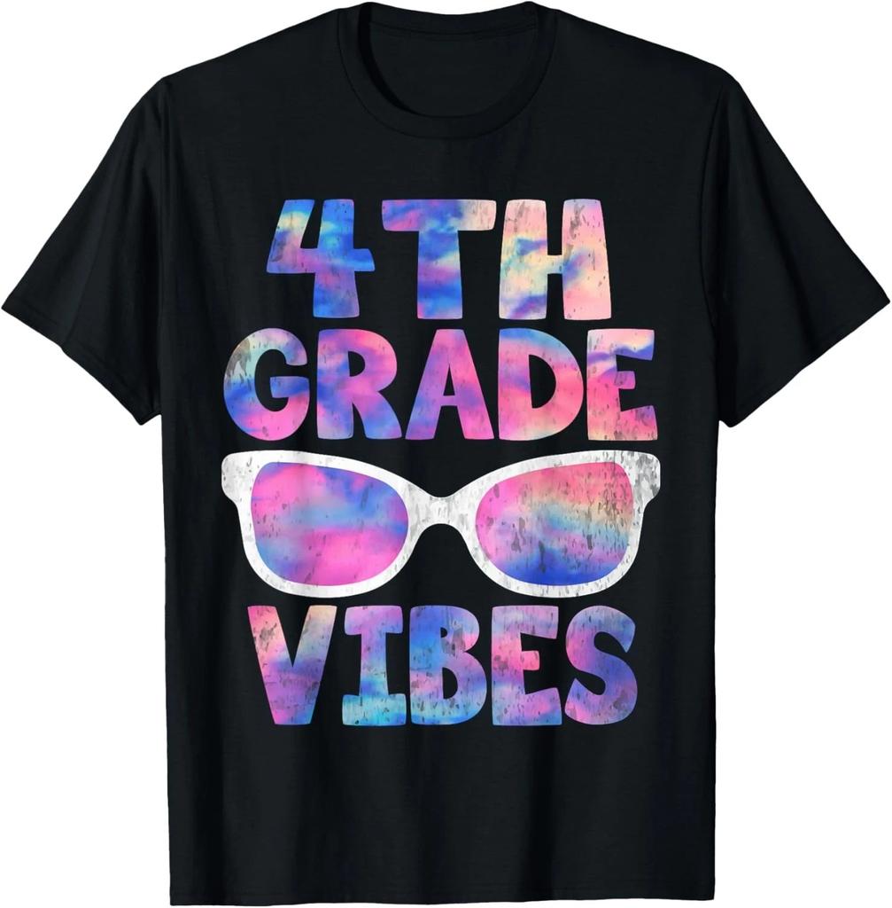 Back To School 4th Grade Vibes Shirt First Day Teacher Gift Unisex T-Shirt