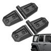 Hood Hinge Decorative Sticker Car Door Hinge Cover 2 Pcs Car Exterior Accessories Adhesive Engine Protector Modification Parts