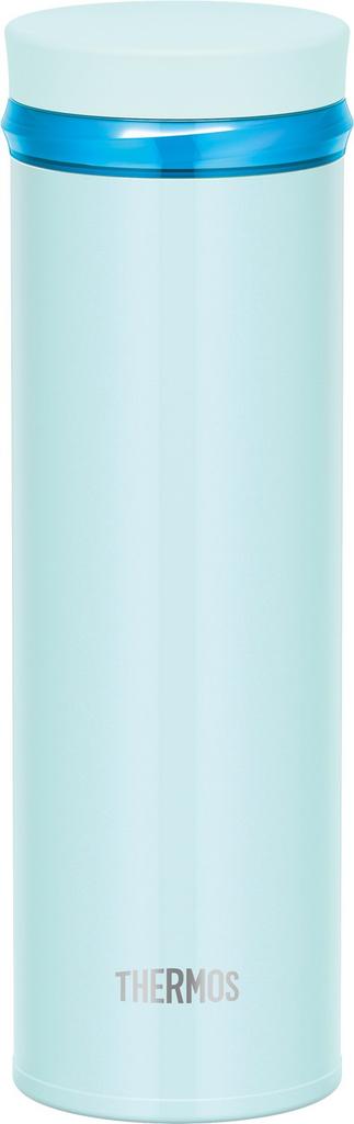 Thermos Water Bottle Vacuum Insulated Mobile Mug 500ml Shiny Blue SHB JNO-502