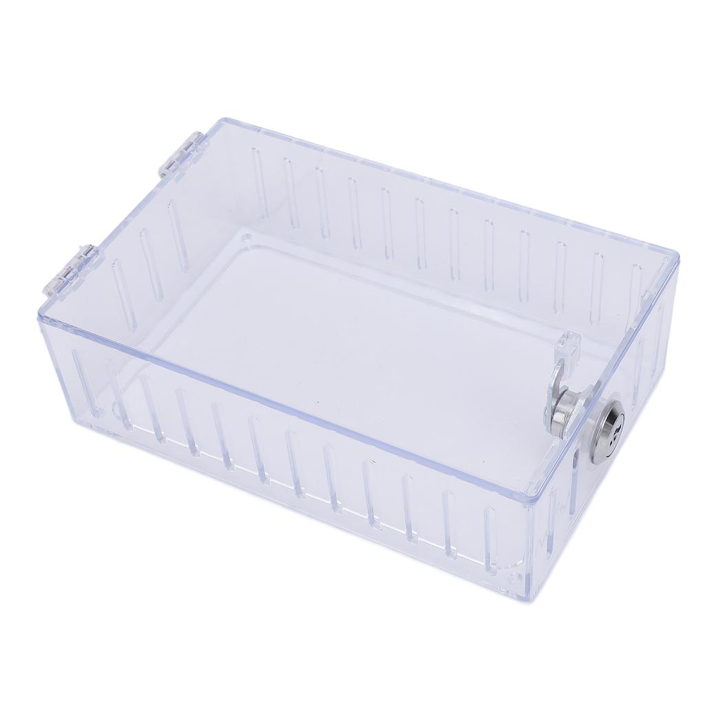 Прозрачный термостат-бокс с ключом для поддержания точной температуры, хорошо видимый, универсальной посадки, термо