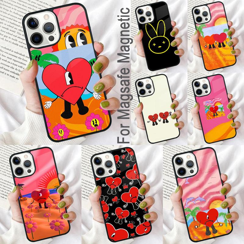 Un Verano Sin Ti Bad Bunny Magnetic Soft Phone Case for iPhone 16 Promax 15 Pro 13 14 Plus 11 12 Mini MagSafe Coque