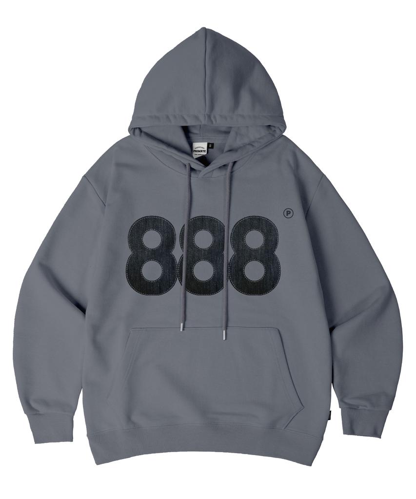 [С флисовой подкладкой/Без флисовой подкладки] Свитшот Stitch Denim Номер 888 Оверсайз 7 Цветов (Тип C)