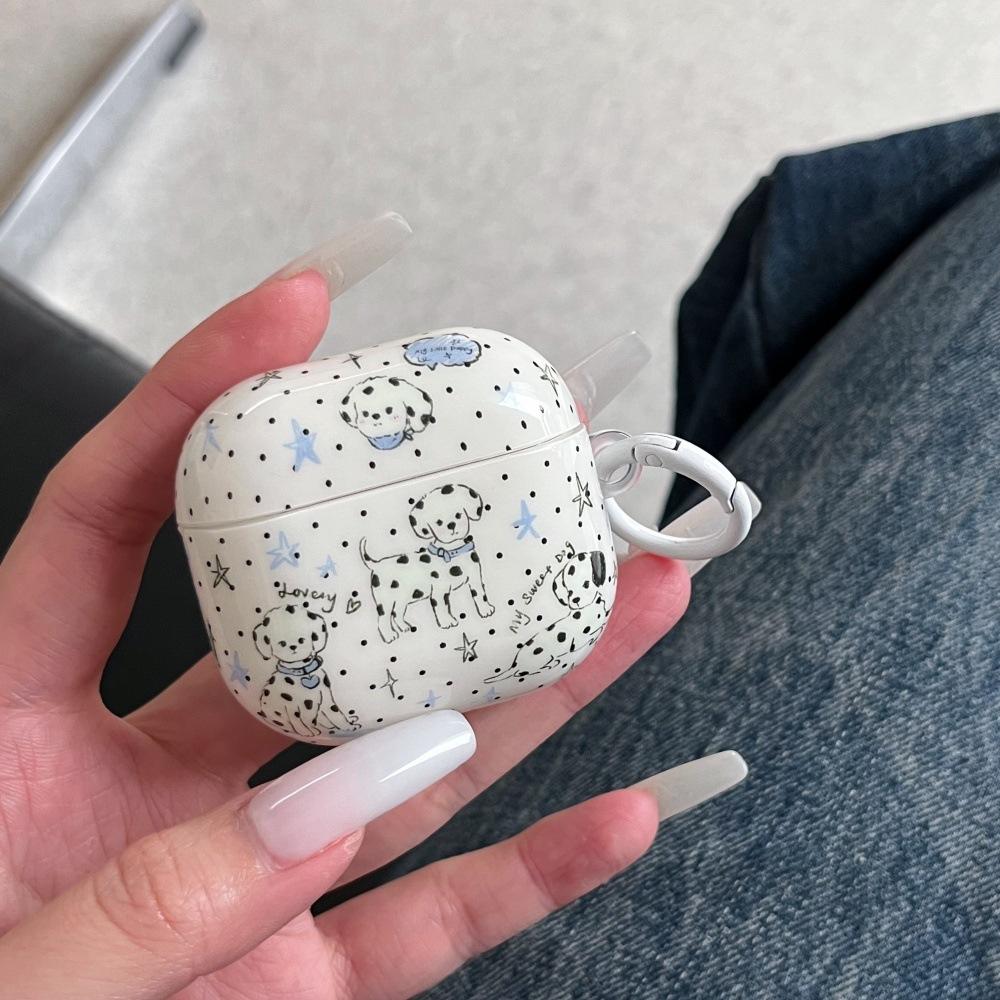 Граффити ручной работы пятнистый чехол-ухо для Apple AirPods 1 / 1-го поколения креативный Bluetooth-кейс PRO1/PRO