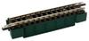 Rokuhan Z Gauge R086 Deck Girder Bridge Short Green