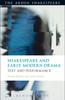 Книга Shakespeare and Early Modern Drama : Text and Performance