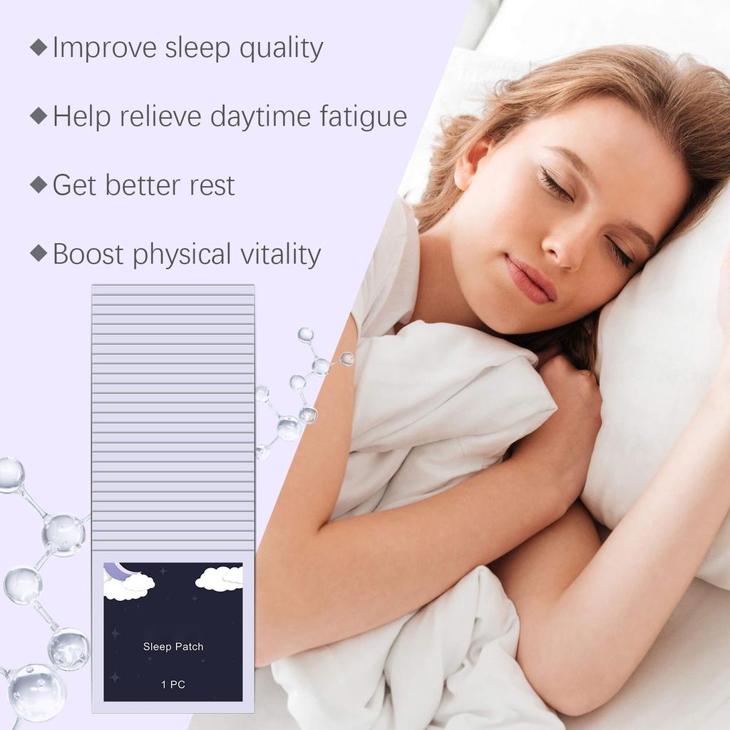 Пластырь для сна с лавандой для нежного, спокойного, успокаивающего ухода за телом, ночного сна, ежедневного ухода