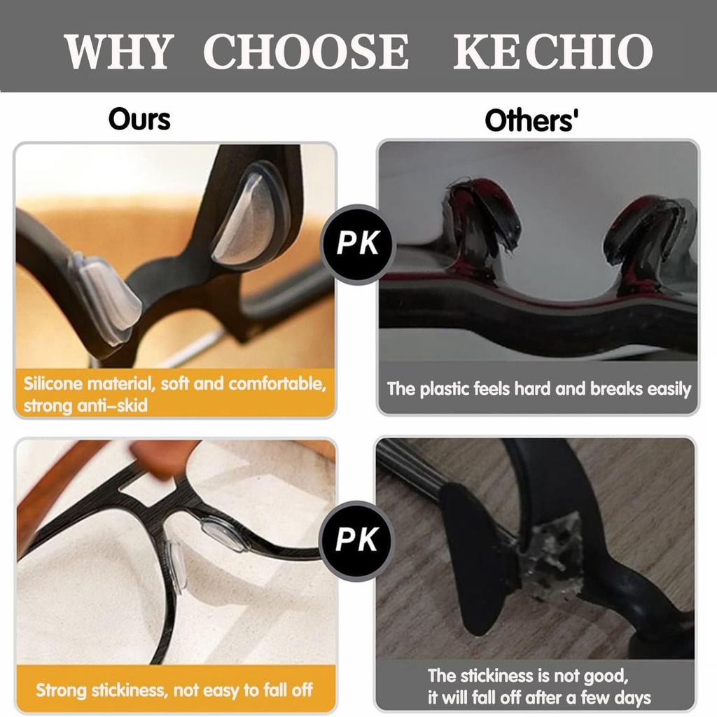 10 пар носовых упоров для очков, самоклеящиеся силиконовые противоскользящие мягкие носовые упоры для очков, солнцезащитных очков