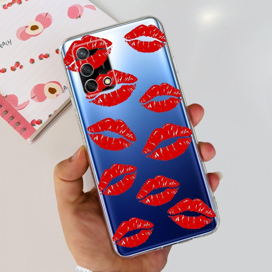 For Oppo Reno 6 Lite Case CPH2365 Reno6 Lite Cover Fashion Butterfly Flower Soft Silicone Funda on OPPO A74 A95 4G CHP2219 Cases