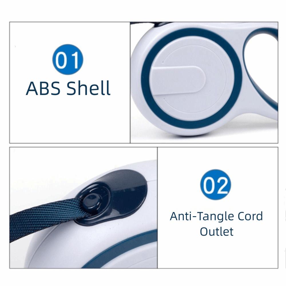 Wear-resistant Retractable Dog Leash Adjustable Automatic Dog Leash Pet Dog Leash Training