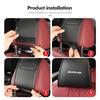 Leather Car Seat Headrest Protect Cover Universal Accessories For Mercedes Benz AMG W204 W205 W203 W211 W201 W210 W108 W124 W126 EM4