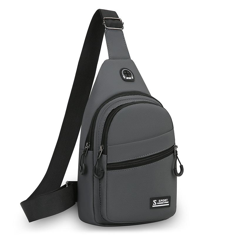Водонепроницаемая нейлоновая нагрудная сумка - мужской рюкзак-слинг через плечо, компактная наплечная сумка-мессенджер, дорожный и походный рюкзак для активного отдыха
