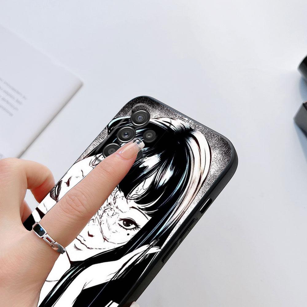 Чехол для телефона Junji Ito Tomie с рисунком комикса Для Samsung Galaxy S24 FE S25 Ultra A03 A04 A05 A06 A12 A13 A16 A26 A35 A36 A56 A55