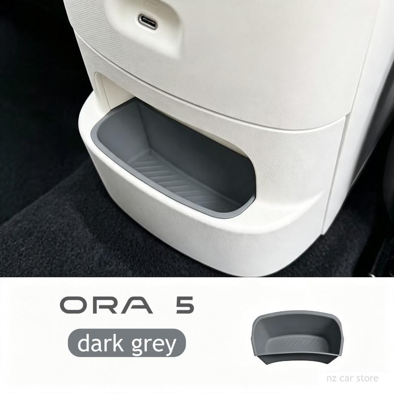 For GWM ORA 5 2026 Rear Seat Silicone Organizer Rubbish Bin Protection Interior Accessories