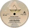 12-дюймовая пластинка ТОМ БРАУН - Rockin' Radio ARIST12545 Arista 1983 Великобритания Соул/Фанк Б/У