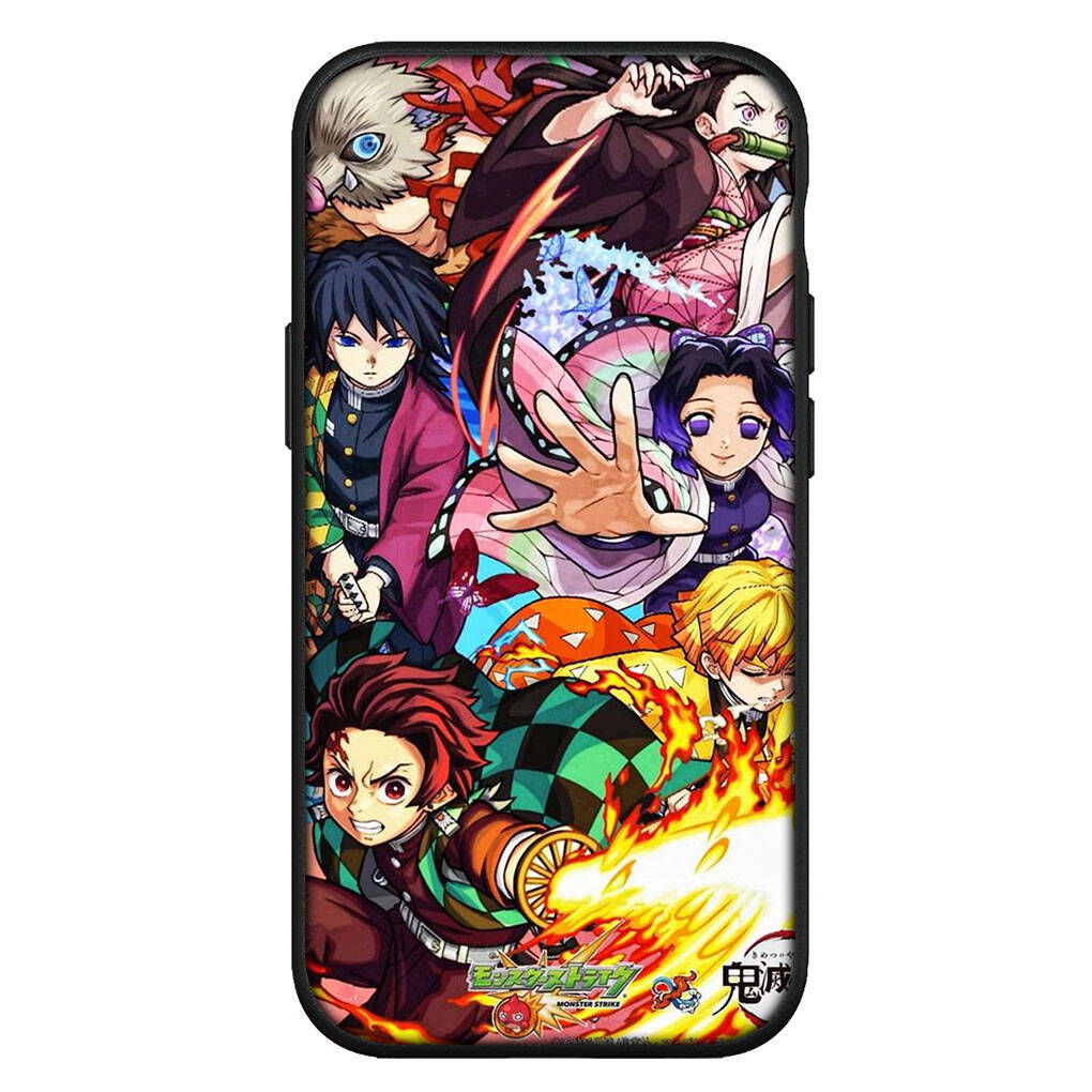 Чехол для iPhone 17 16 15 Xiaomi Poco Redmi Note 14 13 12 11 Pro Max Samsung Galaxy S25 S24 OPPO Huawei Клинок, рассекающий демонов Аниме Нэдзуко Тандзиро Чехол для телефона