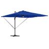 Roma Parasol Blue 286 x 284 x 270 cm Aluminum and Polyester