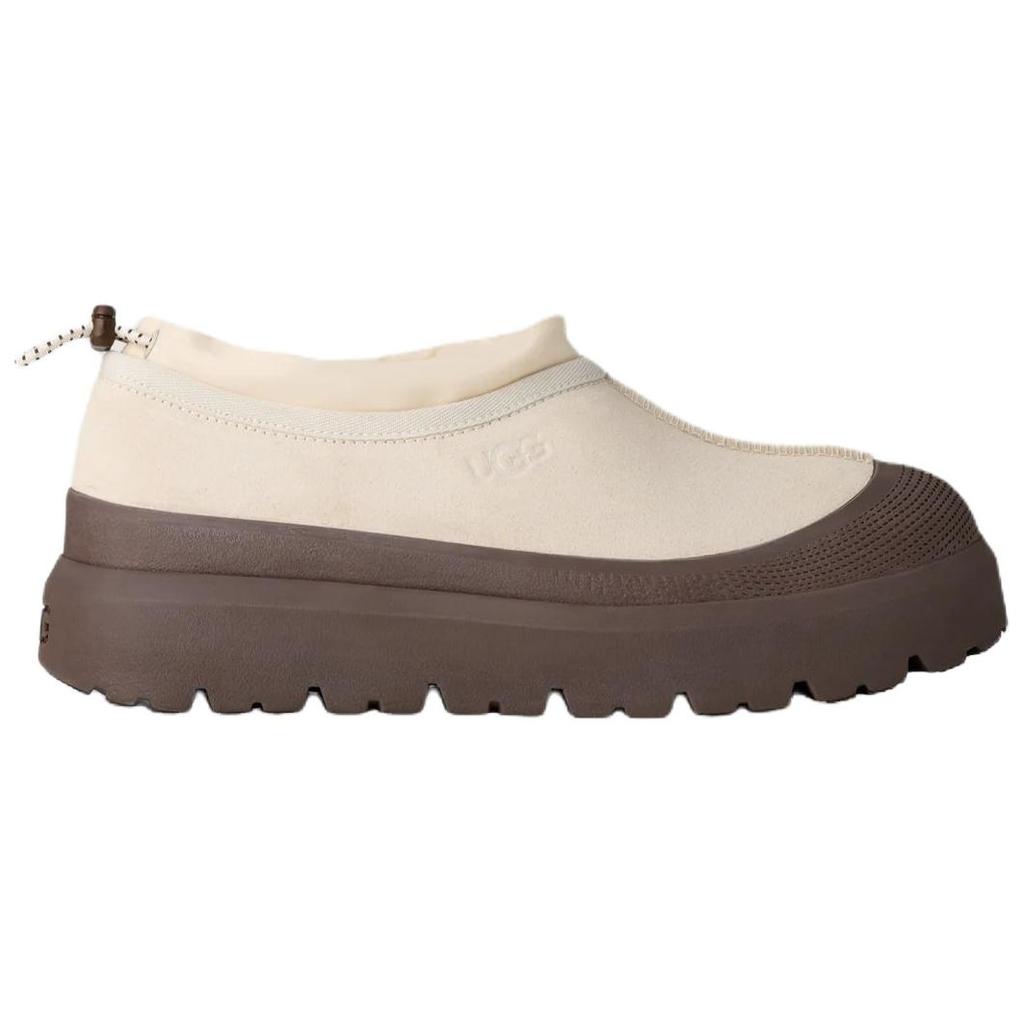 UGG Tasman Weather Гибридные Замшевые Водонепроницаемые Низкие Повседневные Ботинки Унисекс Бежевый Янтарный 1144096-JNM