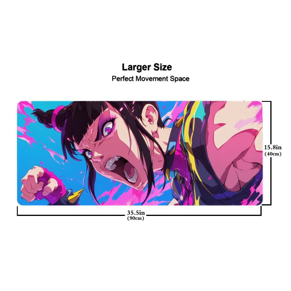 Juri han Коврик для мыши 500X1000 мм Большой игровой коврик для мыши Геймерский XL Резиновый Отаку Подставка для клавиатуры Настольный коврик для ноутбука