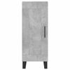 Sideboard Concrete Grey 34.5 x 34 x 90 cm Engineered Wood