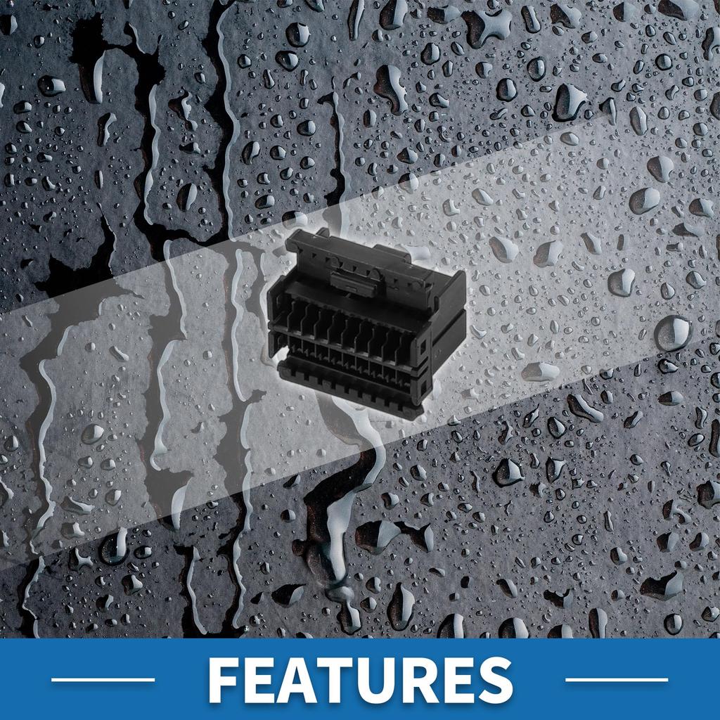 ABSOPRO 20-контактный штекер разъема стеклоподъемника, серия 1 мм, клемма для провода, гнездовой